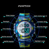 Waterproof Luminous Sport LED Digital Watches for Kids Inspirational Watches