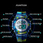Waterproof Luminous Sport LED Digital Watches for Kids Inspirational Watches