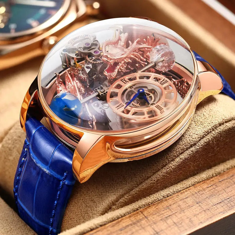 Relogio PINDU Fixed Roulette Watch Latest Design Quartz Watch Men Waterproof Leather Man Wristwatch Upgraded Version Inspirational Watches