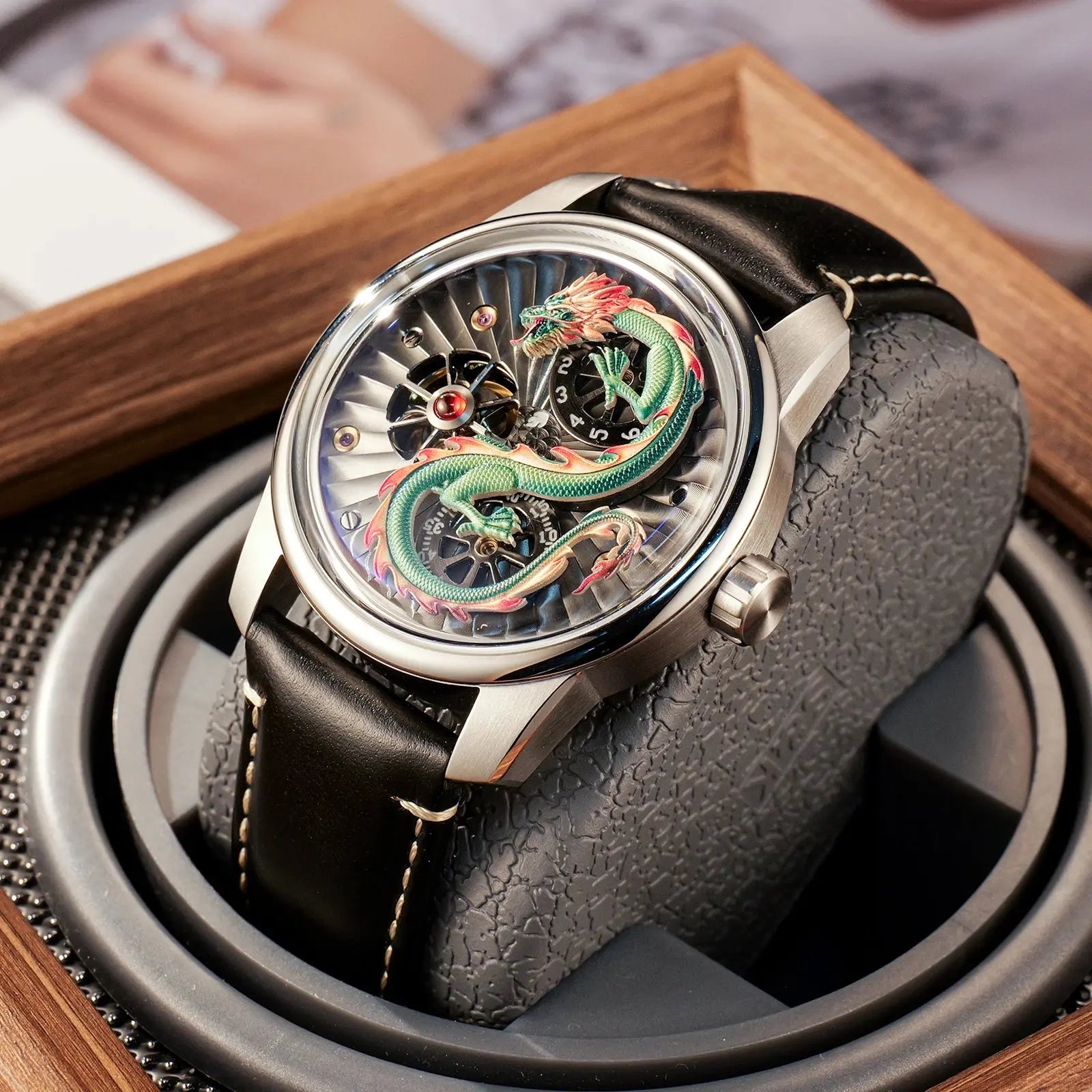 Dragon Luminous Waterproof Automatic Inspirational Watches