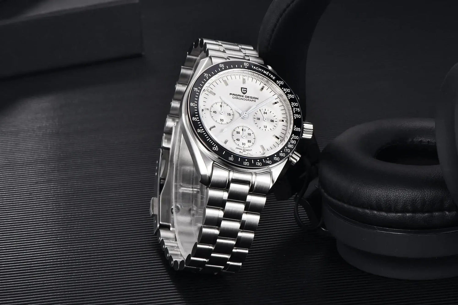 Luxury Business Mens Watches Chronograph AR Sapphire Mirror Waterproof - Inspirational Watches