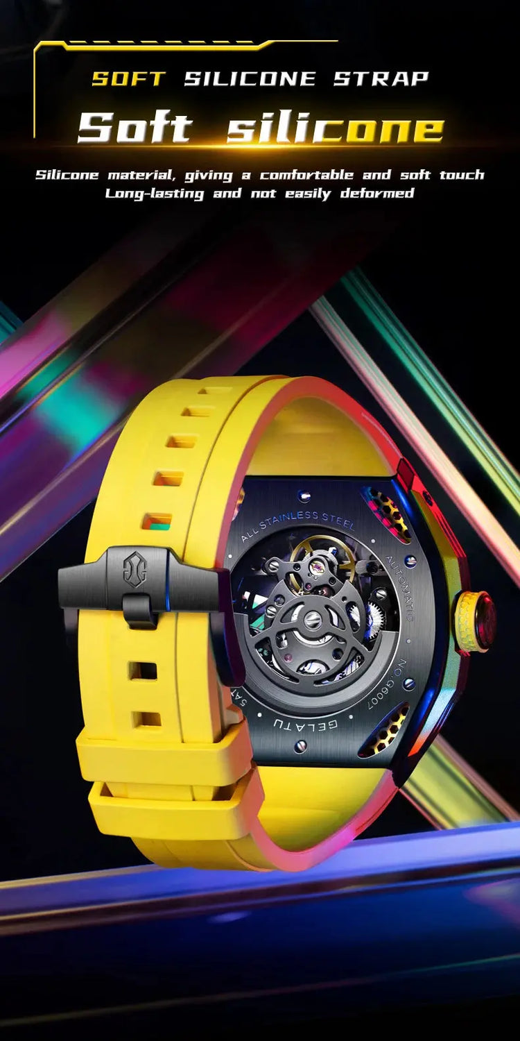 Hollow out Automatic Men&