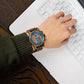 Vintage Wooden Watch for Men – Luxury Original Wristwatch with Premium Design - Inspirational Watches