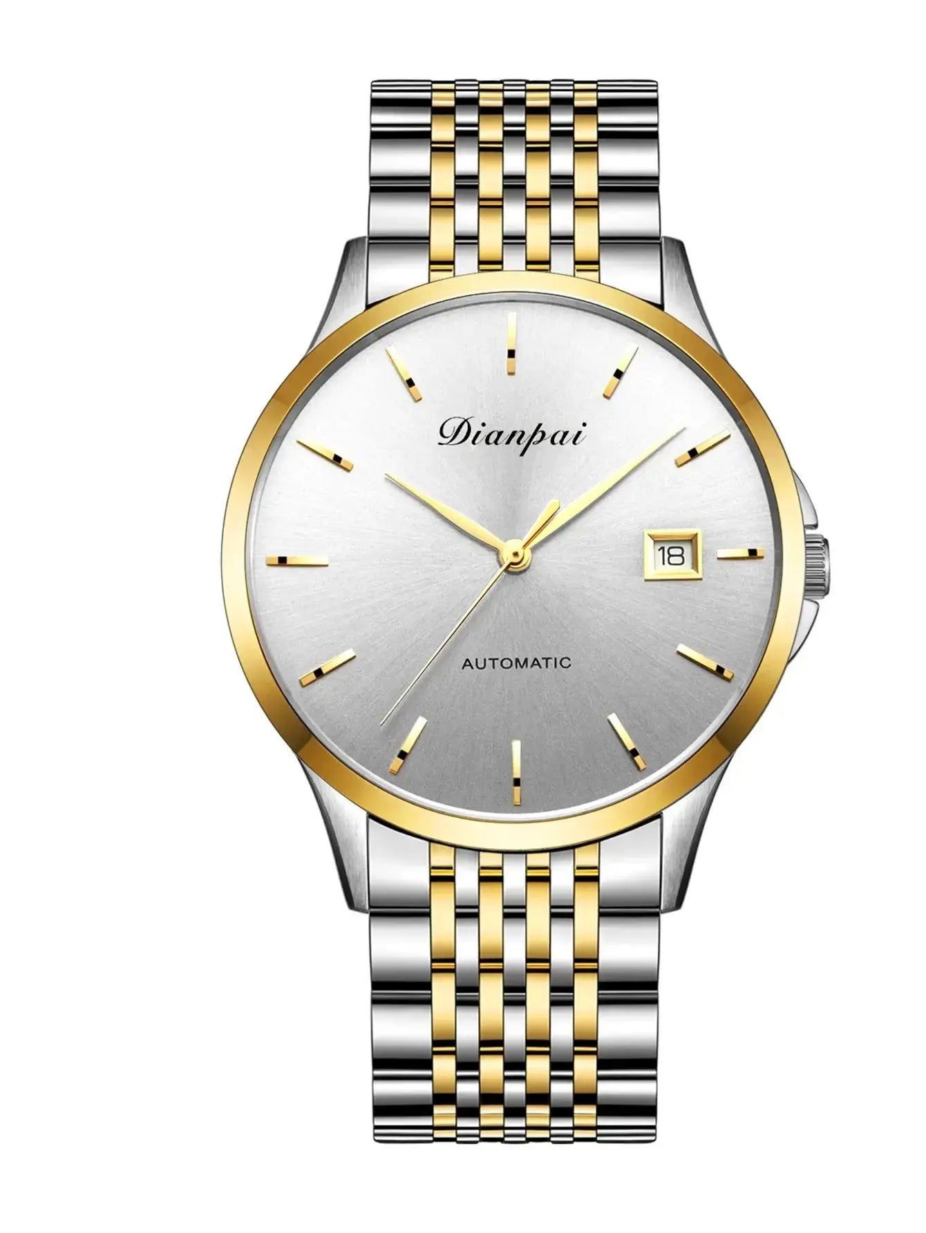 Automatic Mechanical Luxury Thin Edition with Calendar Watch Inspirational Watches