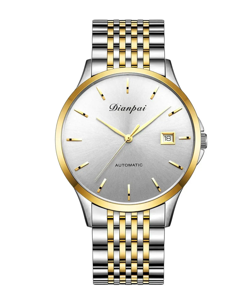 Automatic Mechanical Luxury Thin Edition with Calendar Watch Inspirational Watches