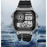Digital Sports Luminous Multifunction Waterproof watch Inspirational Watches