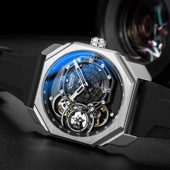 Mens Skeleton Dial Sport Mechanical Watches For Men Luxury Brand Pagani Designs Watch Waterproof Quartz Wristwatch Montre Homme Inspirational Watches