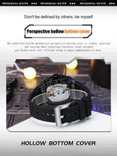Fully automatic skeleton mechanical watch, fashionable personality, luxury hot men&