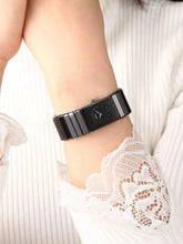 Black Ceramic Square Ladies Watch Inspirational Watches