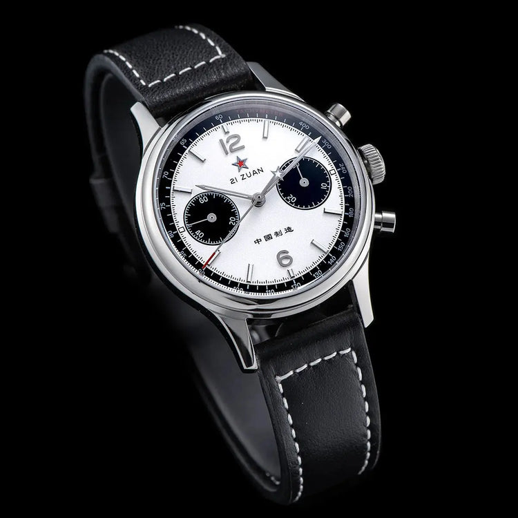 1963 Panda Pilot Chronograph Watch Air Force Sapphire - Inspirational Watches