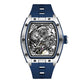Automatic Waterproof Fashion Sport Skeleton Analog Mechanical Watch for Men Inspirational Watches