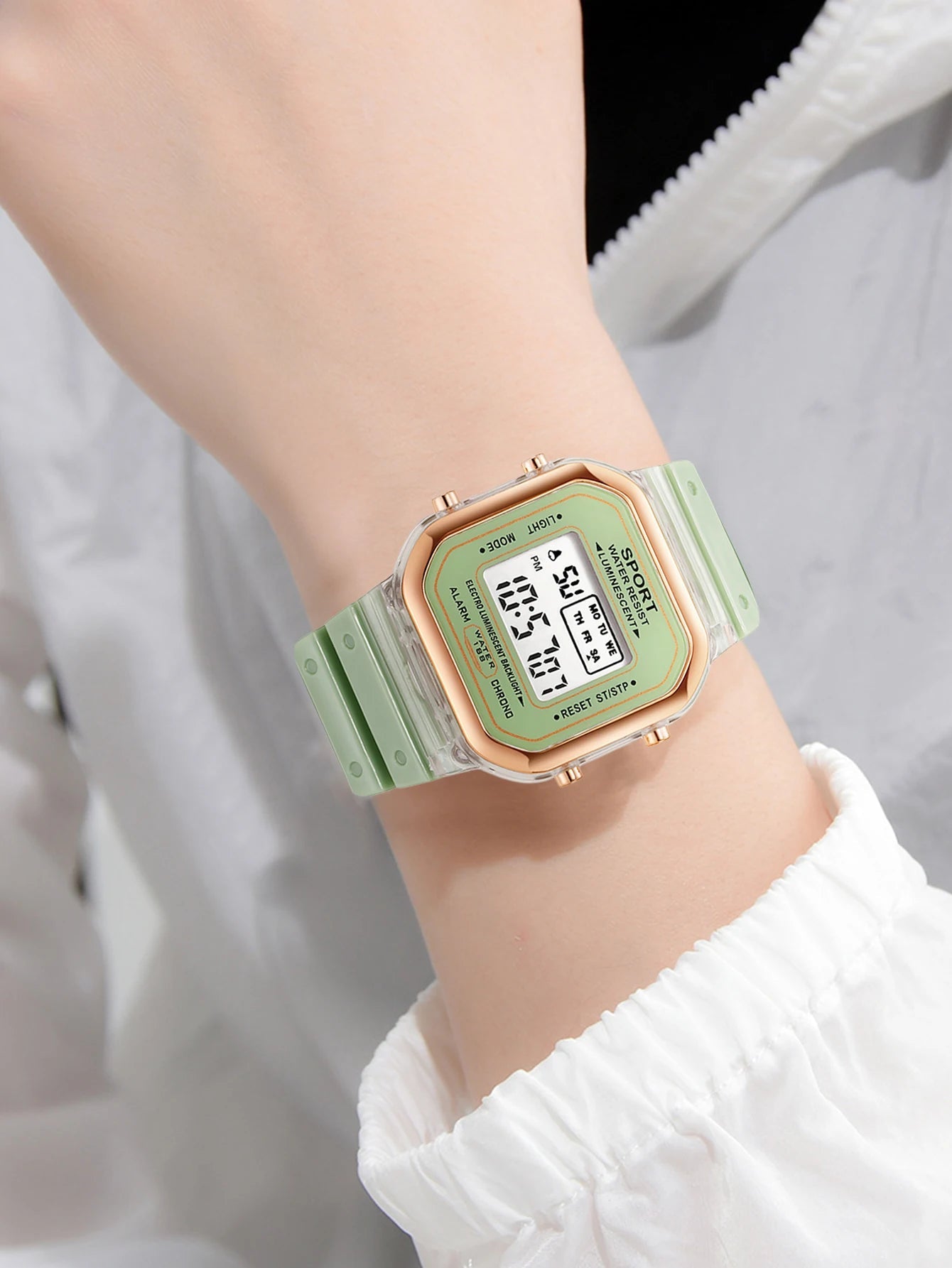 Multifunctional LED Digital Kids Sports Watch Inspirational Watches