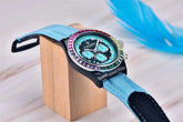 Automatic Mechanical Watch 40MM Rainbow Circle Multifunction Wristwatch Inspirational Watches