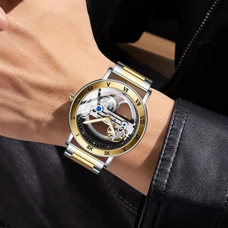 Automatic Skeleton Mechanical Watch