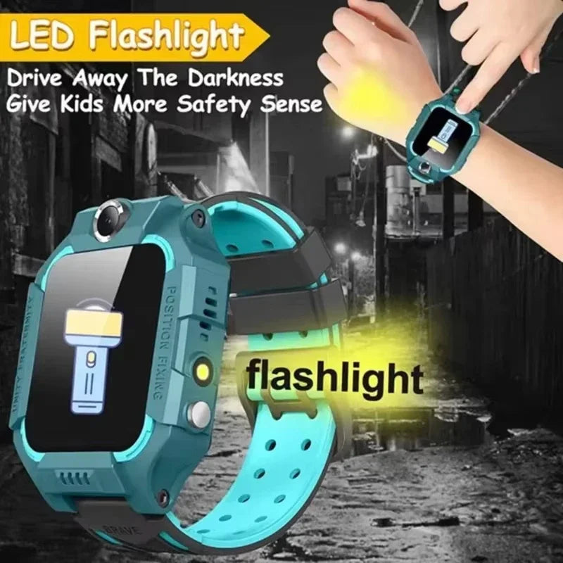5G Kids Smartwatch Upgraded SOS Sim Card Call GPS Location Inspirational Watches