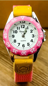 Colorful Number Kids watch Fabric Strap Inspirational Watches