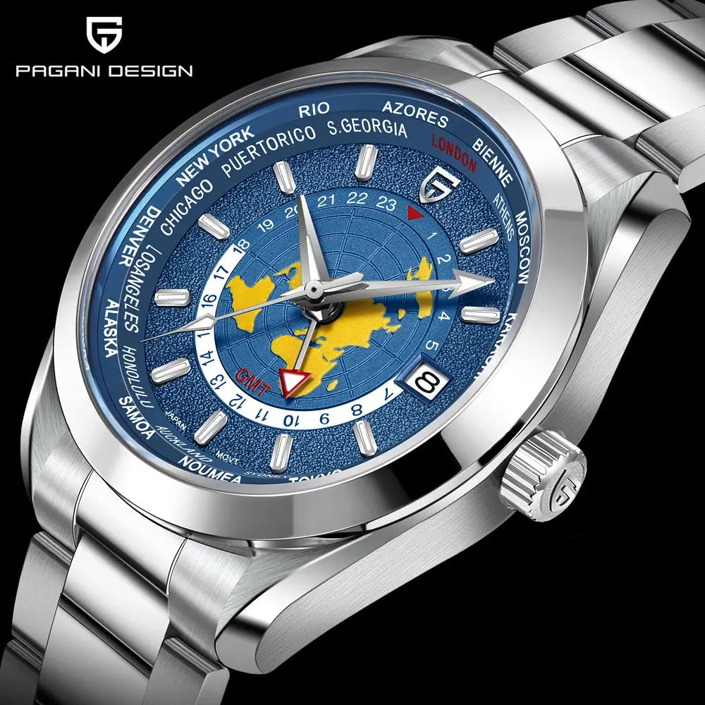 Light Luxury NH34A Movement Sapphire Glass Man watch 316L All Steel Waterproof Inspirational Watches