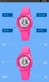 50M Waterproof Kids Watch Inspirational Watches
