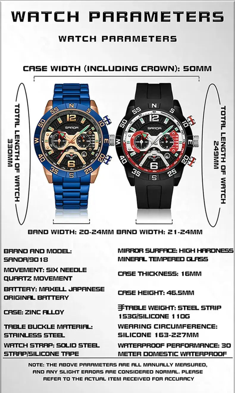 Multi-function watch Inspirational Watches
