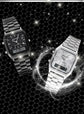 Stainless Steel LED Digital Dual Display Clock Waterproof Sports Watch Inspirational Watches