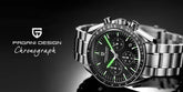 Luxury Business Mens Watches Chronograph AR Sapphire Mirror Waterproof - Inspirational Watches