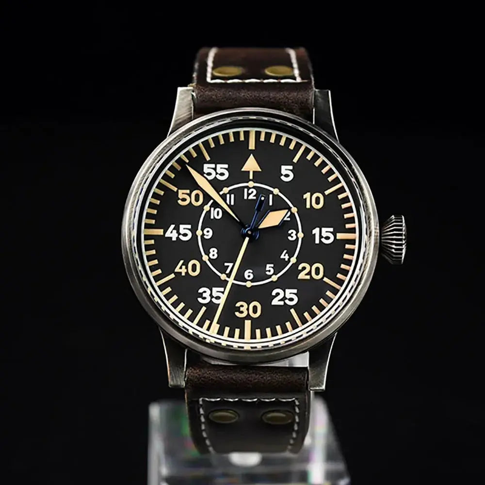 42mm Retro Automatic Men Pilot Watches Sapphire Glass - Inspirational Watches