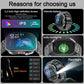 LIGE New 2.2-inch 3D Curved Screen Smart Watch With LED Light Thermometer Health Monitor Smartwatch BT Call Sports Fitness Watch Inspirational Watches