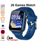 24 Games Kids Music Play Pedometer Tracker Time Display Video Audio Record Torch Smartwatch Inspirational Watches