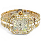 Rainbow Luxury Diamond Watch - Inspirational Watches