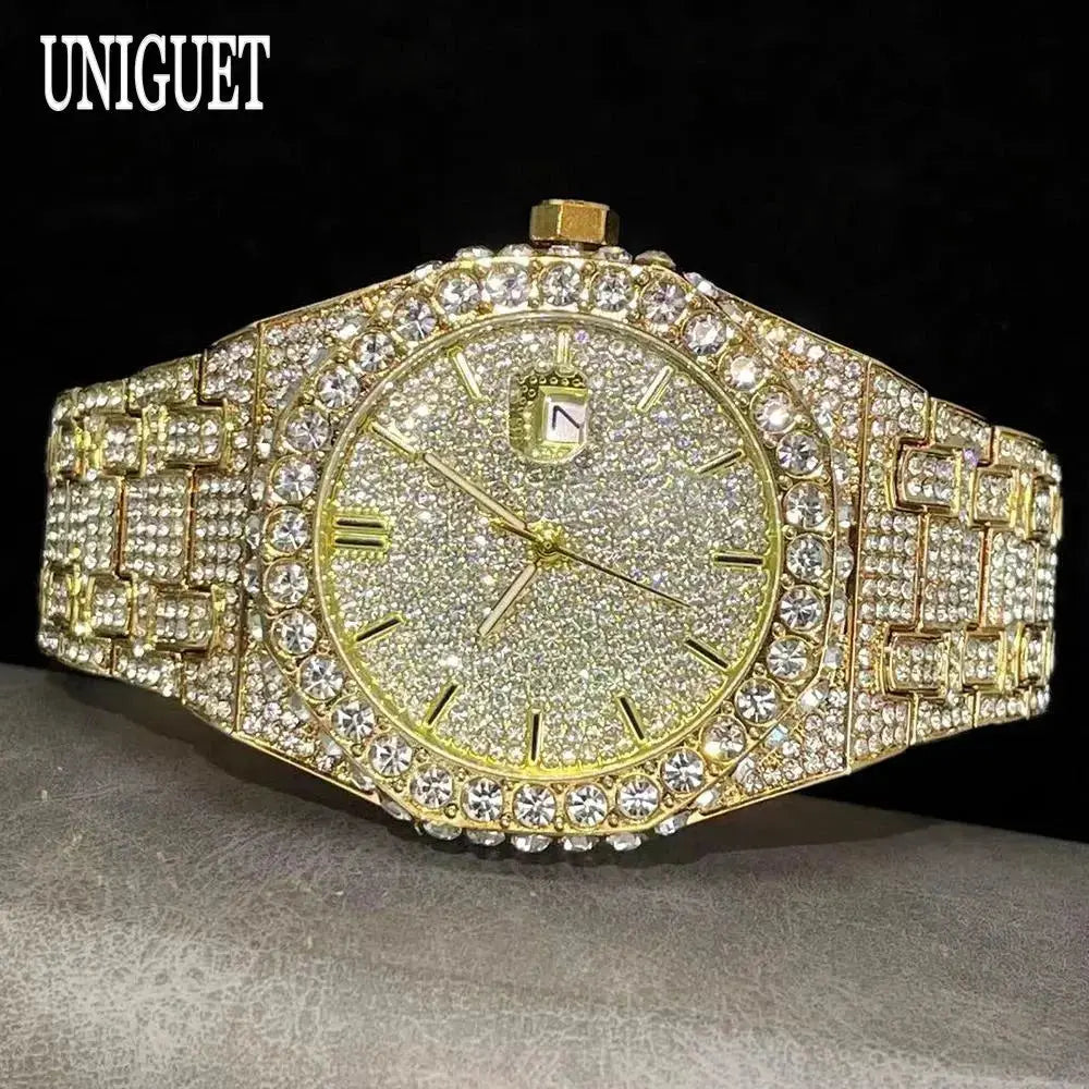 Luxury Iced Out Waterproof Watch - Inspirational Watches