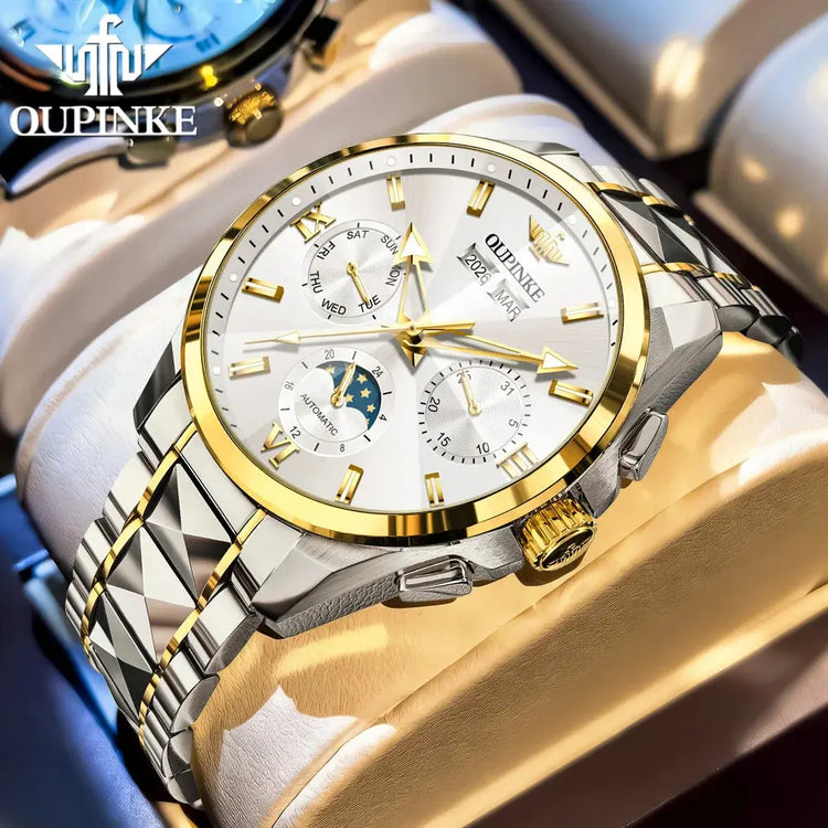 Luxury Business Moon Phase Watch - Inspirational Watches