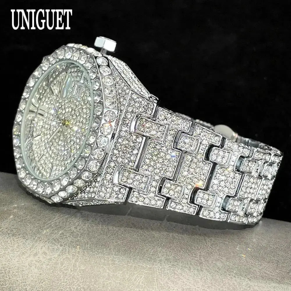 Luxury Iced Out Waterproof Watch - Inspirational Watches