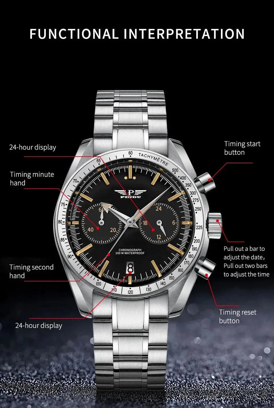 Chronograph business design Watch - Inspirational Watches