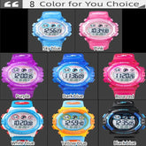 50M Waterproof LED Digital Kids Sports Watch Inspirational Watches