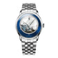 Original Painting Dial automatic Sapphire Crystal Glass Watch - Inspirational Watches