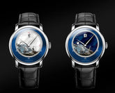 Original Painting Dial automatic Sapphire Crystal Glass Watch - Inspirational Watches