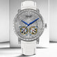 2026 PINDU Design New 46MM Diamond Mechanical Watch Men Top Luxury Double Flying Wheel Watch Sapphire Glass Waterproof Watch MEN Inspirational Watches