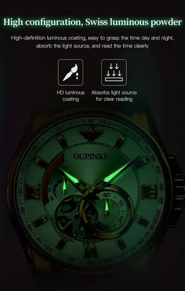 Automatic Original Watch with Japan Movement Inspirational Watches