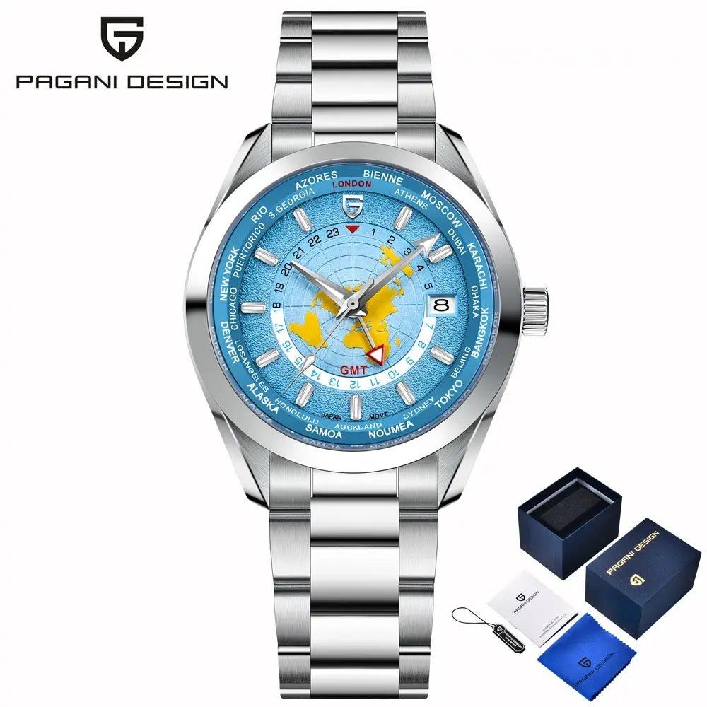 Light Luxury NH34A Movement Sapphire Glass Man watch 316L All Steel Waterproof Inspirational Watches