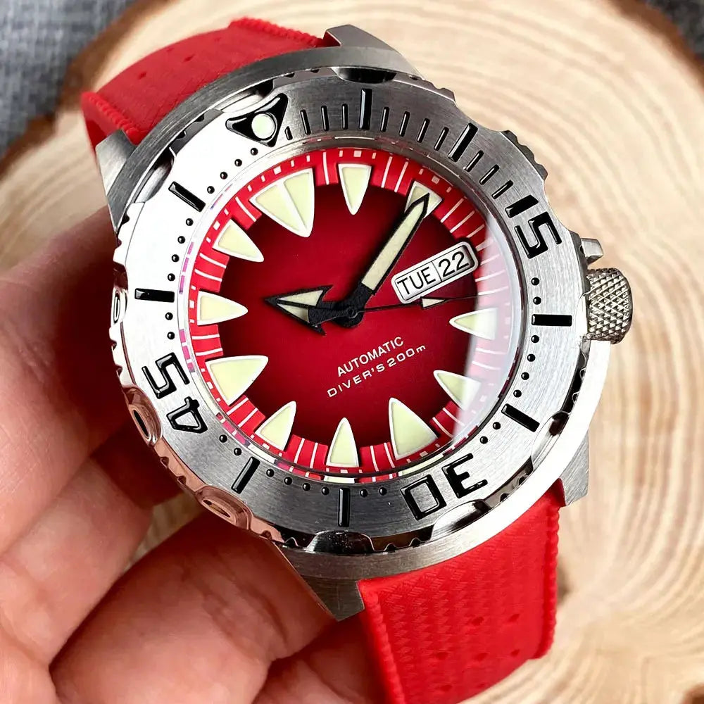 42mm Automatic Watch AR Sapphire Glass - Inspirational Watches