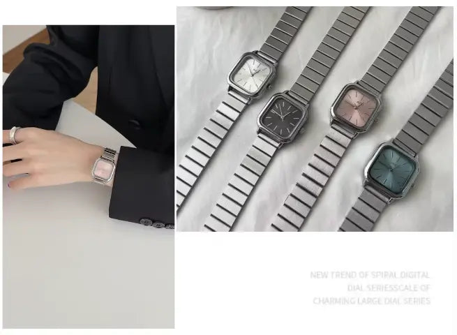 Luxury Women Stainless Steel Wristwatch Inspirational Watches